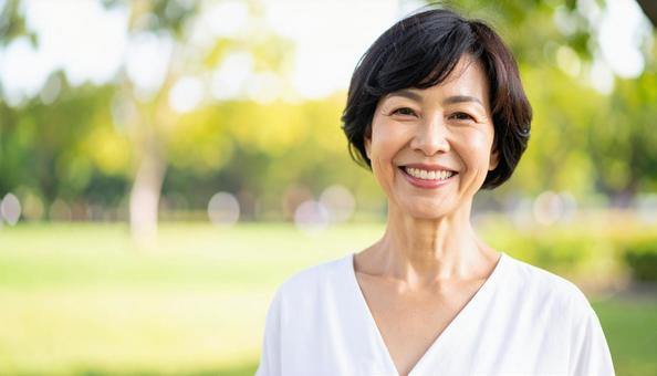 清潔感のある女性 清潔感のある女性の写真