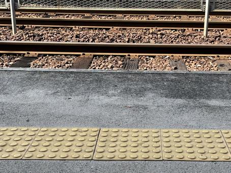 線路 線路 線路,ホーム,鉄道の写真素材