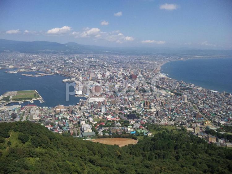 函館（函館山から） レジャー,人気スポット,函館の写真素材