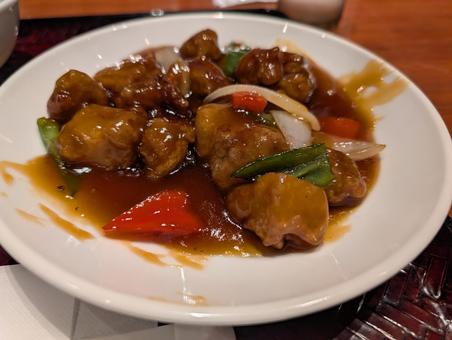 酢豚 酢豚,中華料理,中国料理の写真素材