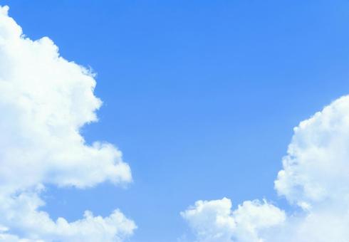 青空と白い雲の風景 春夏秋冬 季節 画像 青空と白い雲の風景 春夏秋冬 季節 画像の写真