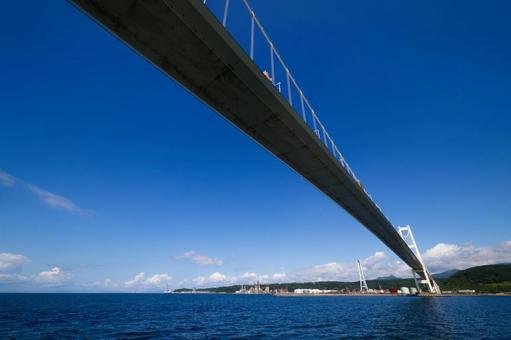 白鳥大橋 白鳥大橋,室蘭,北海道の写真素材