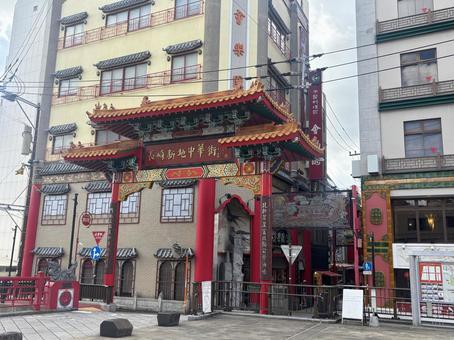 長崎中華街 長崎中華街 風景,長崎,長崎中華街の写真素材