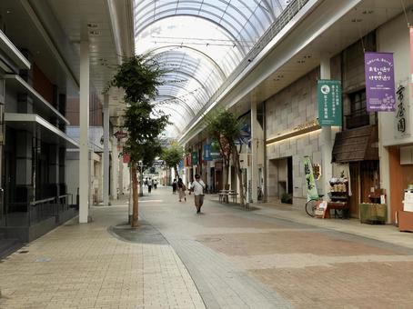 高松市片原町西部商店街 高松市片原町西部商店街 片原町商店街,片原町西部商店街,高松中央商店街の写真素材