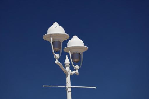 Hình ảnh, blue sky, shiori, ánh sáng đường phố, 