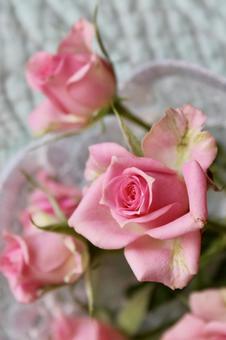 クラシックな薔薇の花束のズーム クラシックな薔薇の花束のズームの写真