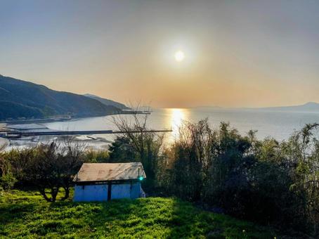 御輿来海岸 御輿来海岸 熊本,景色,風景の写真素材