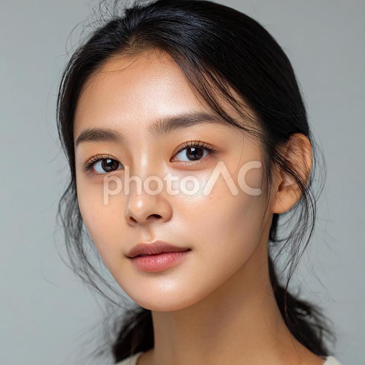 自然な美しさを持つ女性 女性,20代,アジア人の写真素材