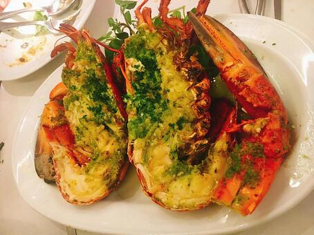 ロブスター料理 ロブスター料理の写真