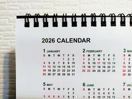 2026年カレンダー 2026年,カレンダー,2026の写真素材