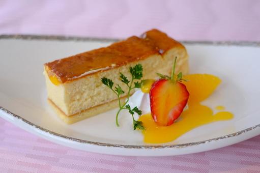チーズケーキの写真