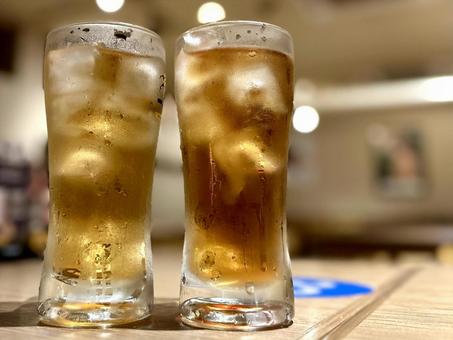 グラスドリンク グラスドリンク お酒,アルコール,居酒屋の写真素材