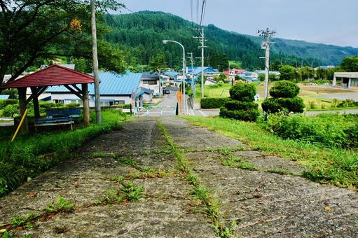 阿仁合の景色2 阿仁合の景色2 田舎,風景,景色の写真素材