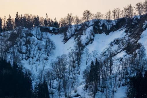 白川湖の雪景色⒃ 白川湖の雪景色⒃の写真