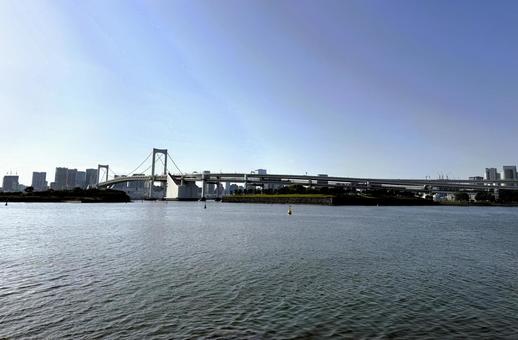 2025年春 昼間の東京お台場の風景 2025年春 昼間の東京お台場の風景 都心,さわやか,りんかい線の写真素材