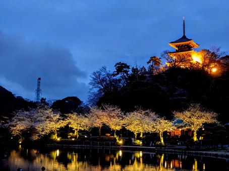Prayer on the hill where cherry blossoms shine, JPG Prayer on the hill where cherry blossoms shine, JPG