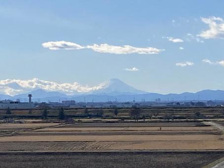 富士山(荒川土手より) 富士山(荒川土手より)の写真