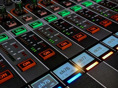 音響 ミキサー ミキサー,オーディオミキサー,ミキシングの写真素材