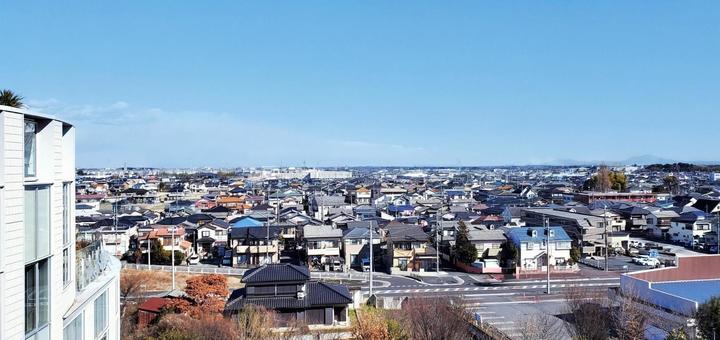 久喜市街 久喜,久喜市街地,埼玉県の写真素材
