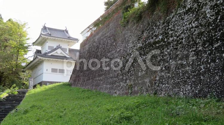 仙台城　大手門脇櫓 仙台城,青葉城,青葉山の写真素材