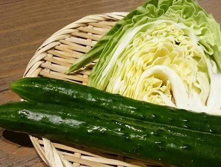 Cucumber and cabbage, JPG Cucumber and cabbage, JPG