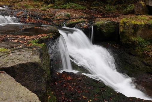 菊池渓谷 菊池渓谷,熊本県,渓流の写真素材