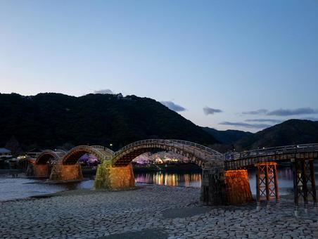 錦帯橋 錦帯橋 錦帯橋,橋,観光の写真素材