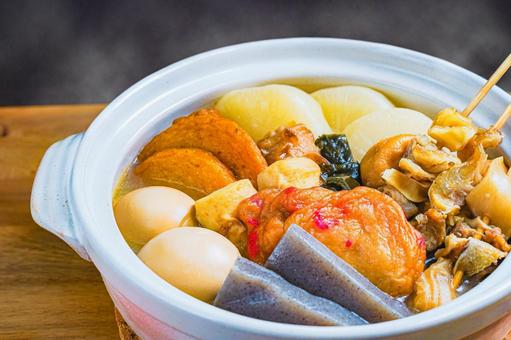 具だくさんのおでん おでん,鍋料理,大根の写真素材