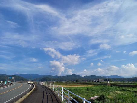 農村の秋の写真