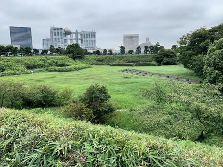 品川台場7 品川台場,台場公園,幕末の写真素材