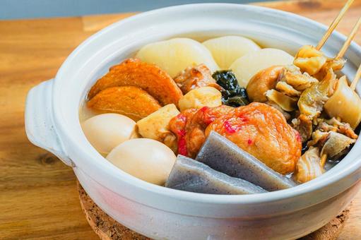 具だくさんのおでん おでん,鍋料理,大根の写真素材