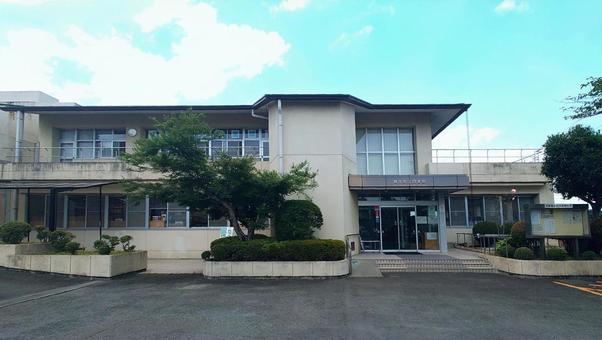 越生町立図書館　埼玉県越生町 越生図書館,埼玉県,越生町の写真素材