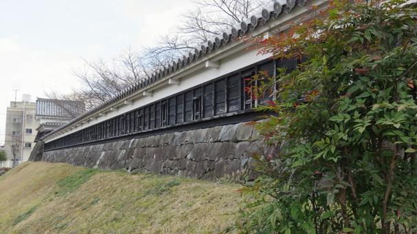 勝龍寺城 勝竜寺城公園の風景 勝龍寺城 勝竜寺城公園の風景 勝龍寺城,勝竜寺城,お城の写真素材