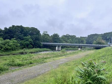 河川敷 河川敷の写真
