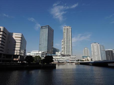 Photo, yokohama, building group, chuan, JPG