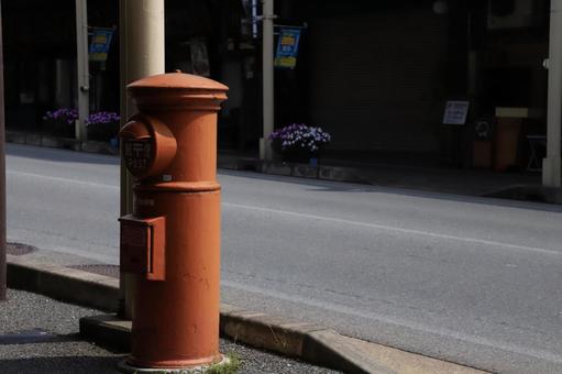 Photo, post, red, japan, 
