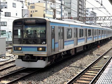 荻窪駅に入線する東西線乗り入れE231系 荻窪駅に入線する東西線乗り入れE231系の写真