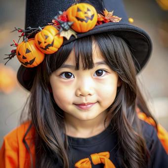 ハロウィン 女の子 AI生成画像 ハロウィン 女の子 AI生成画像 の写真