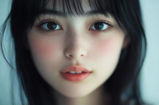 微笑む美しい日本女性の写真