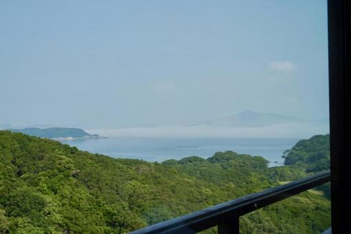 鳥羽の景色 鳥羽の景色 景色,曇り,川の写真素材