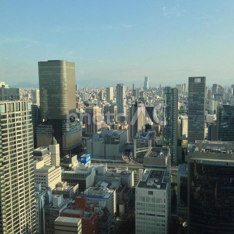 オフィス街の風景 オフィス街,ビル,眺めの写真素材