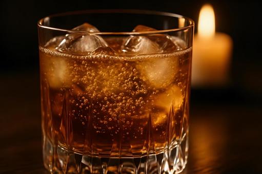 琥珀の炭酸ドリンク 琥珀の炭酸ドリンクの写真