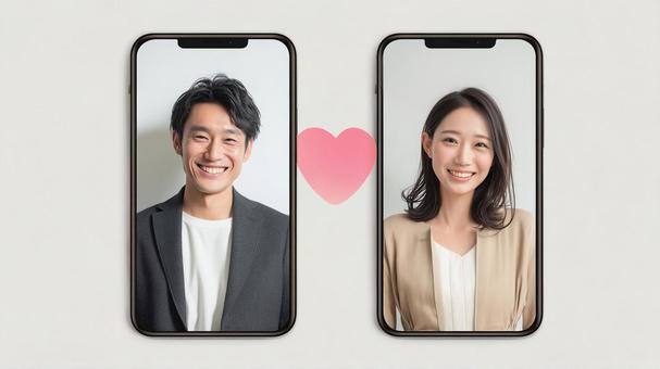 マッチングアプリ マッチングアプリの写真