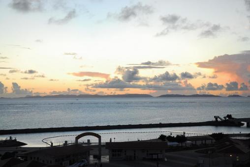 夕日 夕日の写真