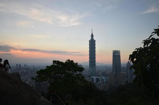 台北101の風景の写真