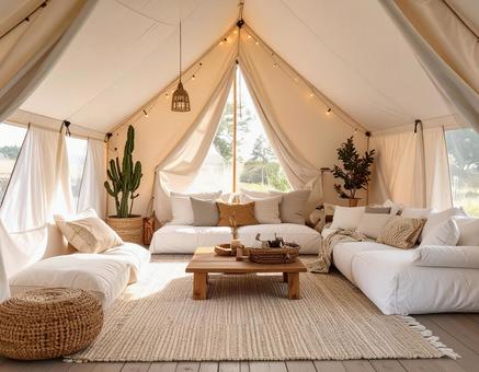 オシャレなグラピングの部屋 オシャレなグラピングの部屋の写真