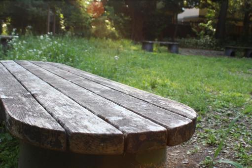 Photo, bench, park, chair, 