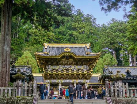 日光東照宮_陽明門 日光東照宮,陽明門,徳川家康の写真素材
