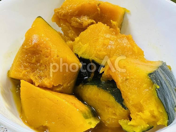 かぼちゃの煮物 かぼちゃ,カボチャ,南瓜の写真素材