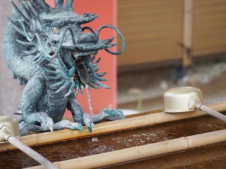 安倍晴明神社 手水舎 安倍晴明神社 手水舎の写真